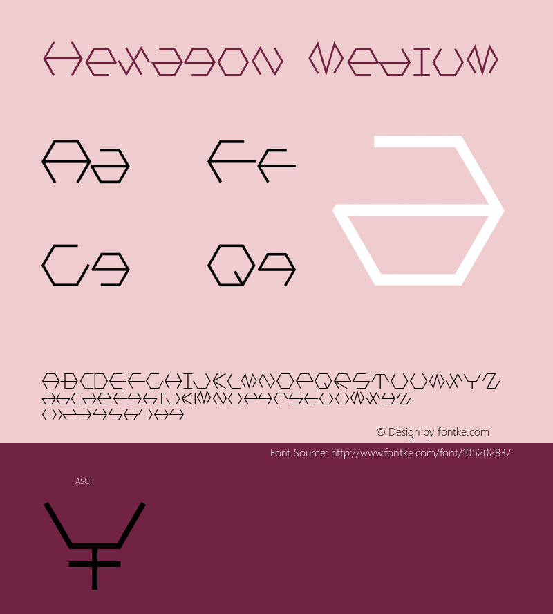 Hexagon Medium Version 001.000图片样张