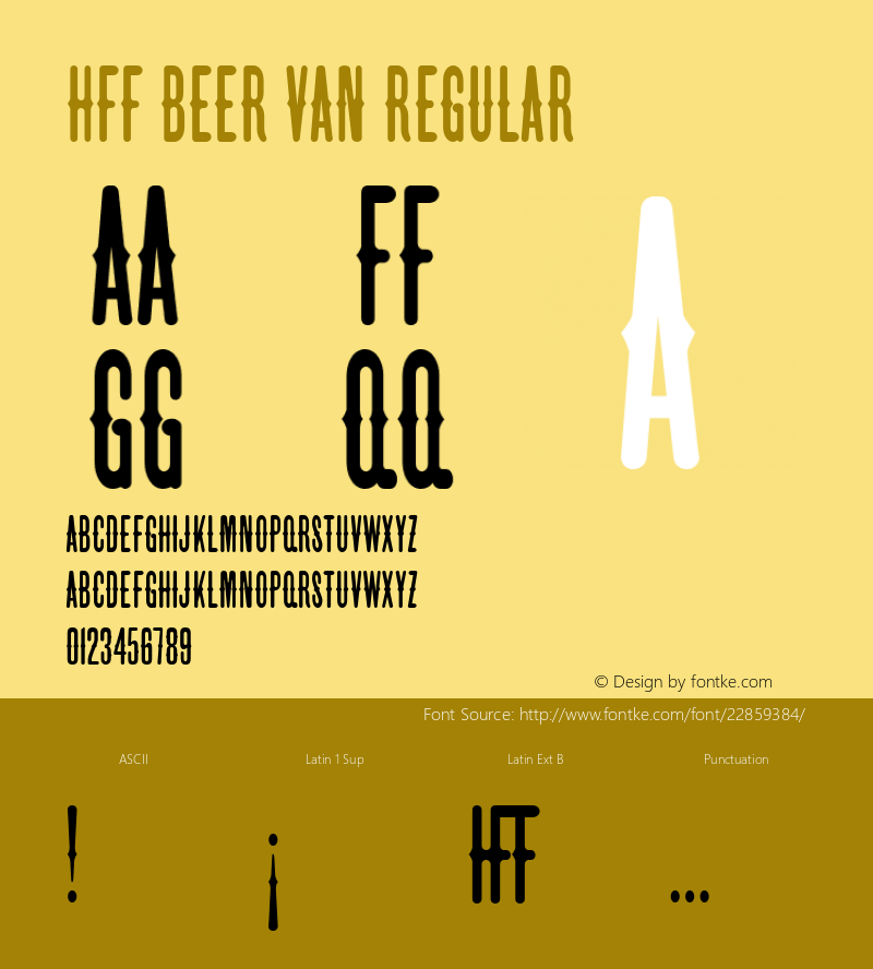 HFF Beer Van 1.0图片样张