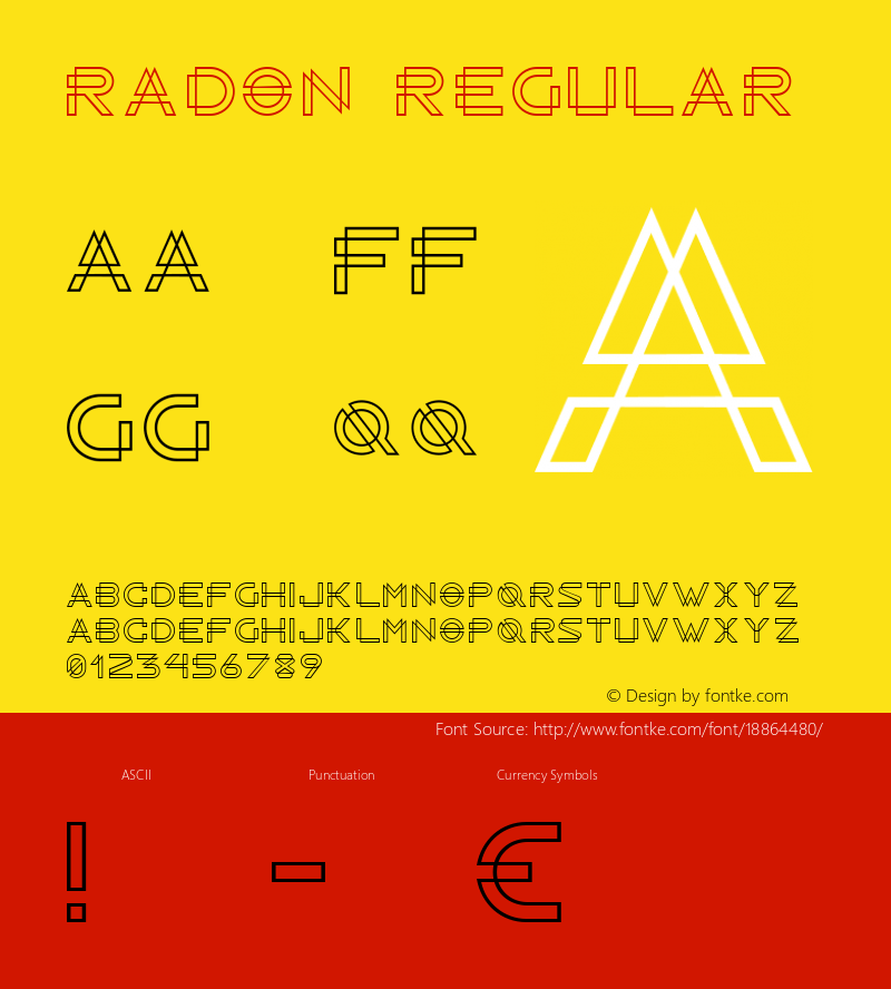 Radon Regular Version 1.000;PS 001.001;hotconv 1.0.56图片样张