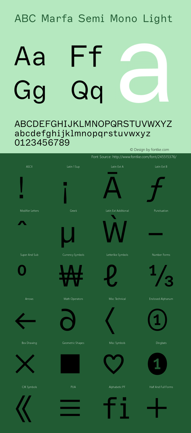 ABC Marfa Semi Mono Light Version 2.000图片样张