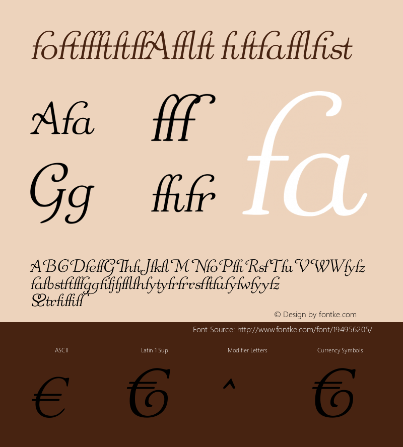 ☞Odette Alt Italic 1.00 September 2004;com.myfonts.canadatype.odette.alt-italic.wfkit2.2gCh图片样张