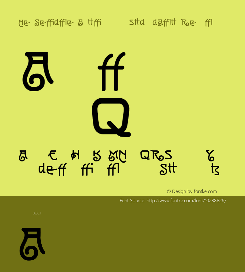 NeuseidlerAntiqua LT Std BdAlt Regular Version 1.000;PS 001.000;Core 1.0.38图片样张