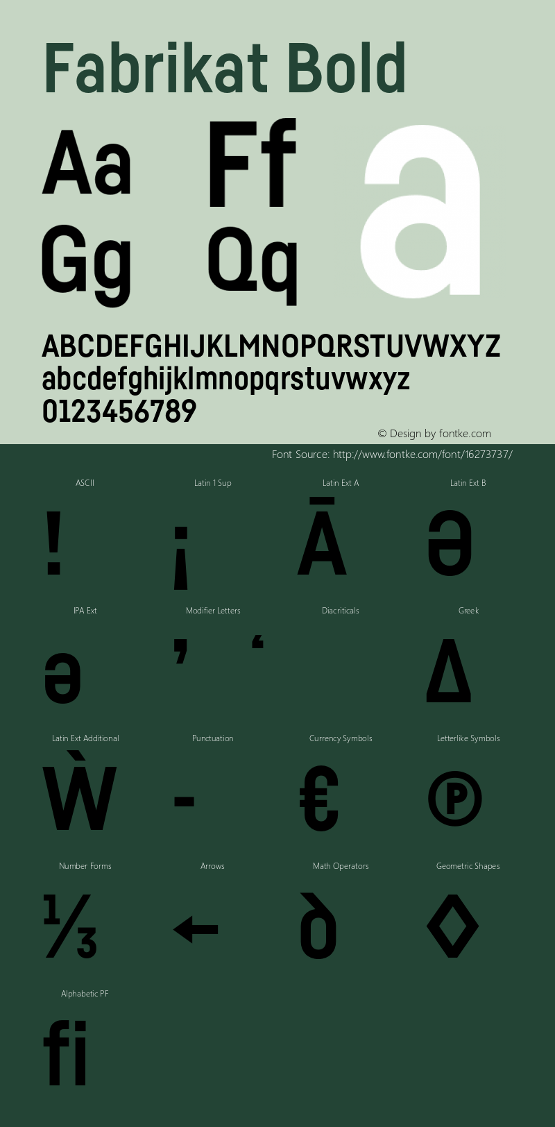 Fabrikat Bold Version 2.000;com.myfonts.easy.hvdfonts.fabrikat.bold.wfkit2.version.4xLw图片样张