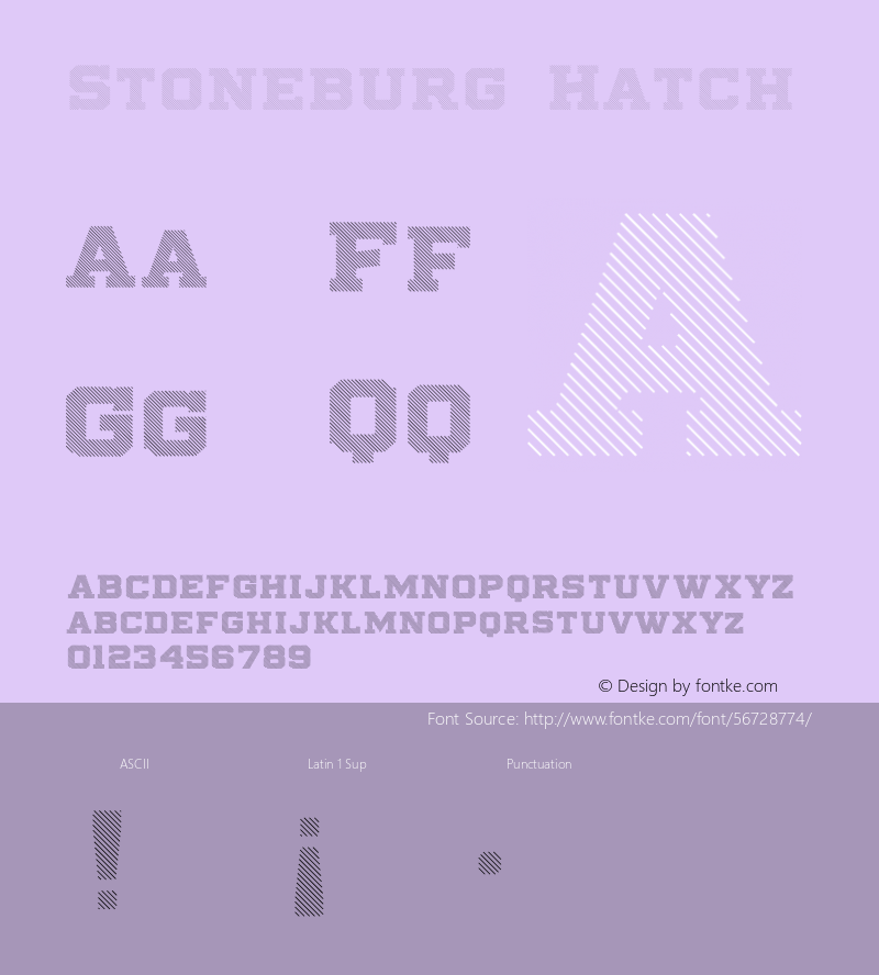 Stoneburg Hatch Version 1.000;PS 001.000;hotconv 1.0.88;makeotf.lib2.5.64775图片样张