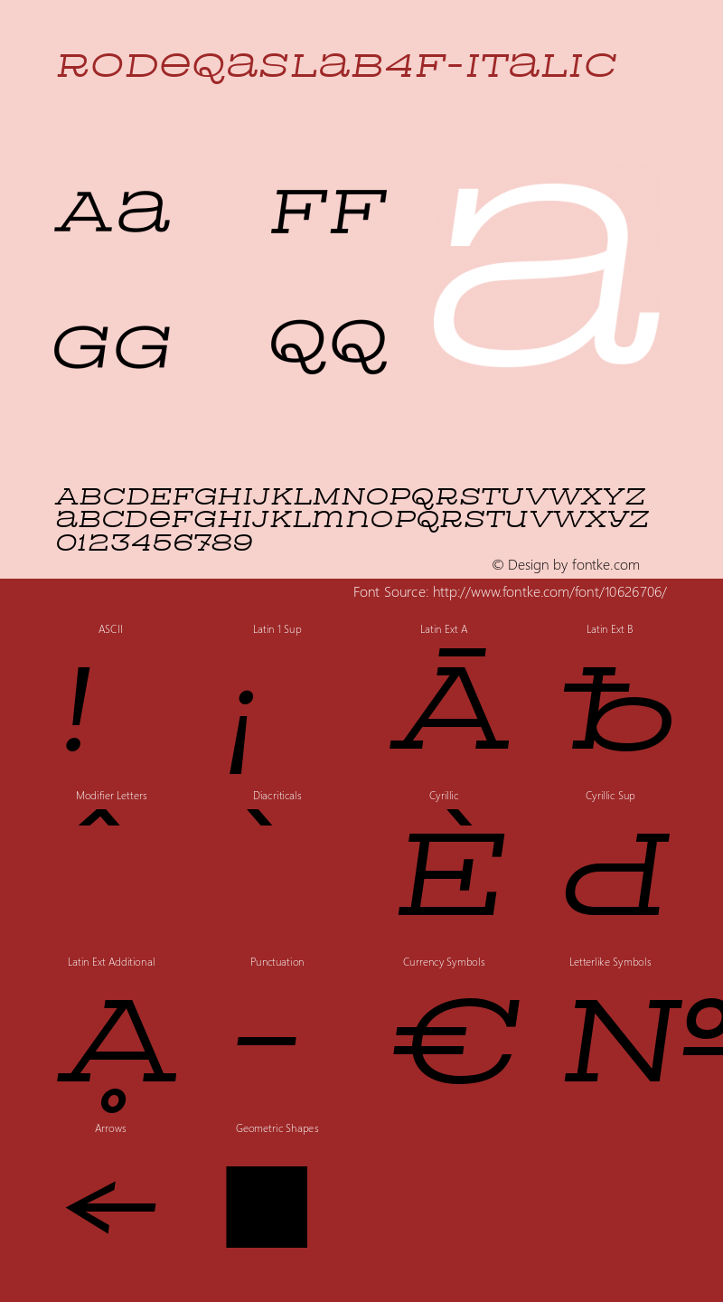 RodeqaSlab4F-Italic ☞ 1.0;com.myfonts.easy.4thfebruary.rodeqa-slab-4f.italic.wfkit2.version.3Aye图片样张