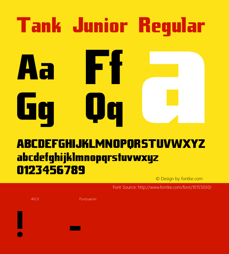 Tank Junior Regular Unknown图片样张