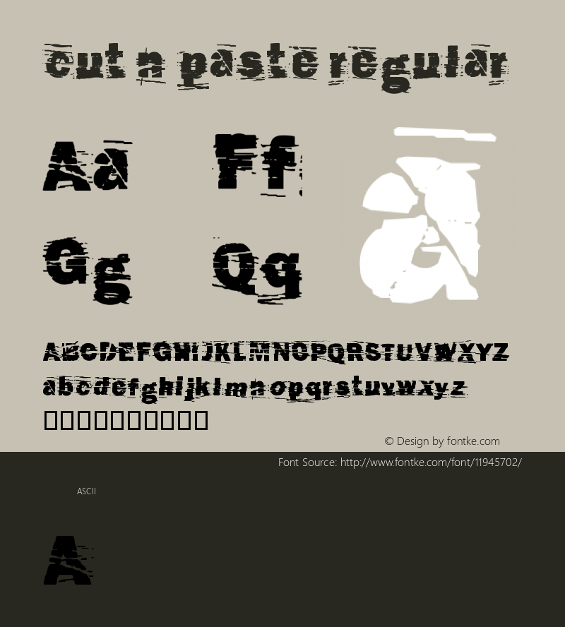 cut n paste regular Version 1.50图片样张