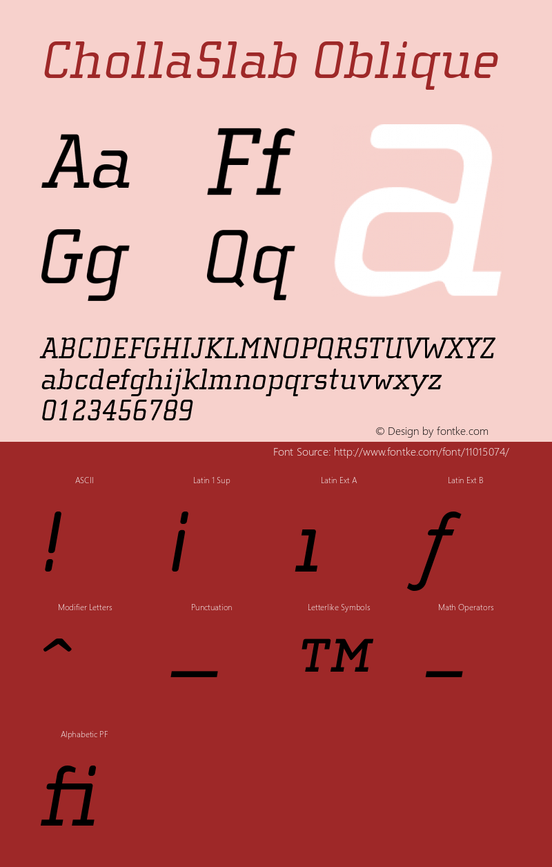 ChollaSlab Oblique Version 001.000图片样张