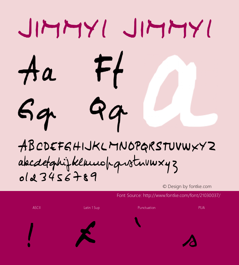 JIMMY1 Version 1.0图片样张