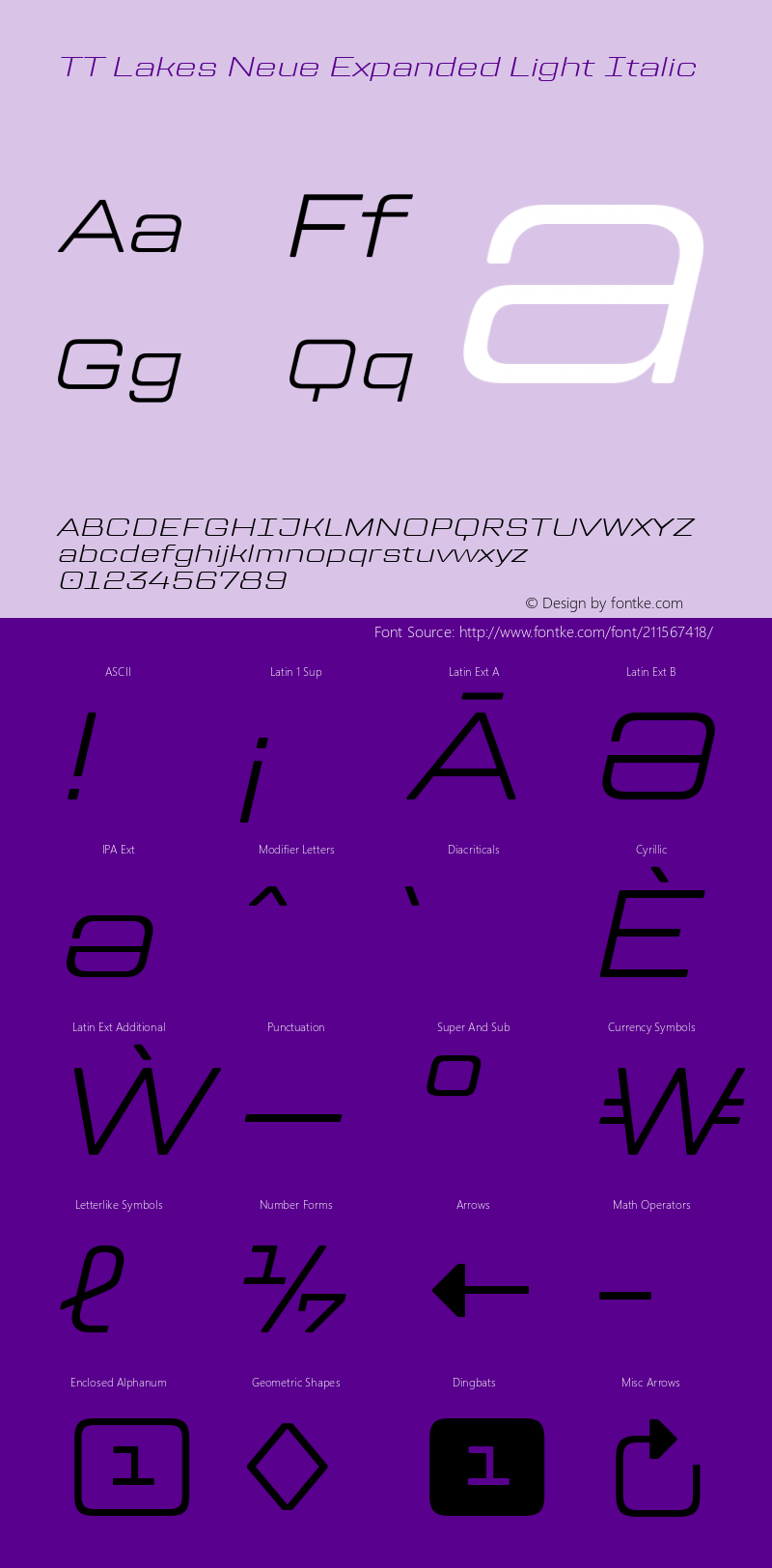 TT Lakes Neue Expanded Light Italic Version 1.100.14042021图片样张