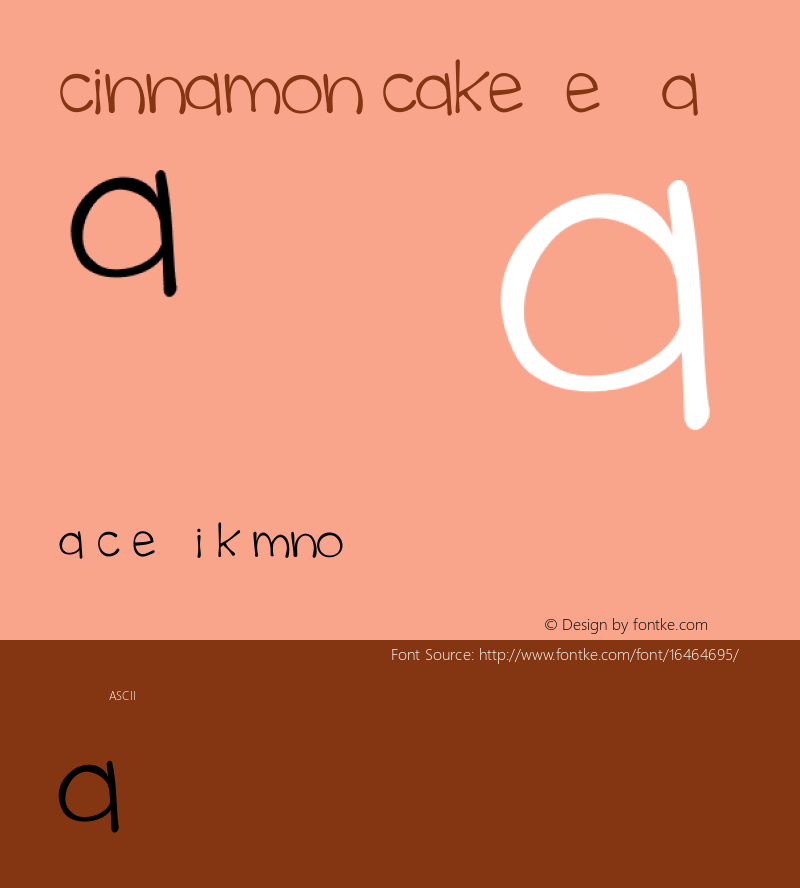 cinnamon cake Regular Version 1.000图片样张