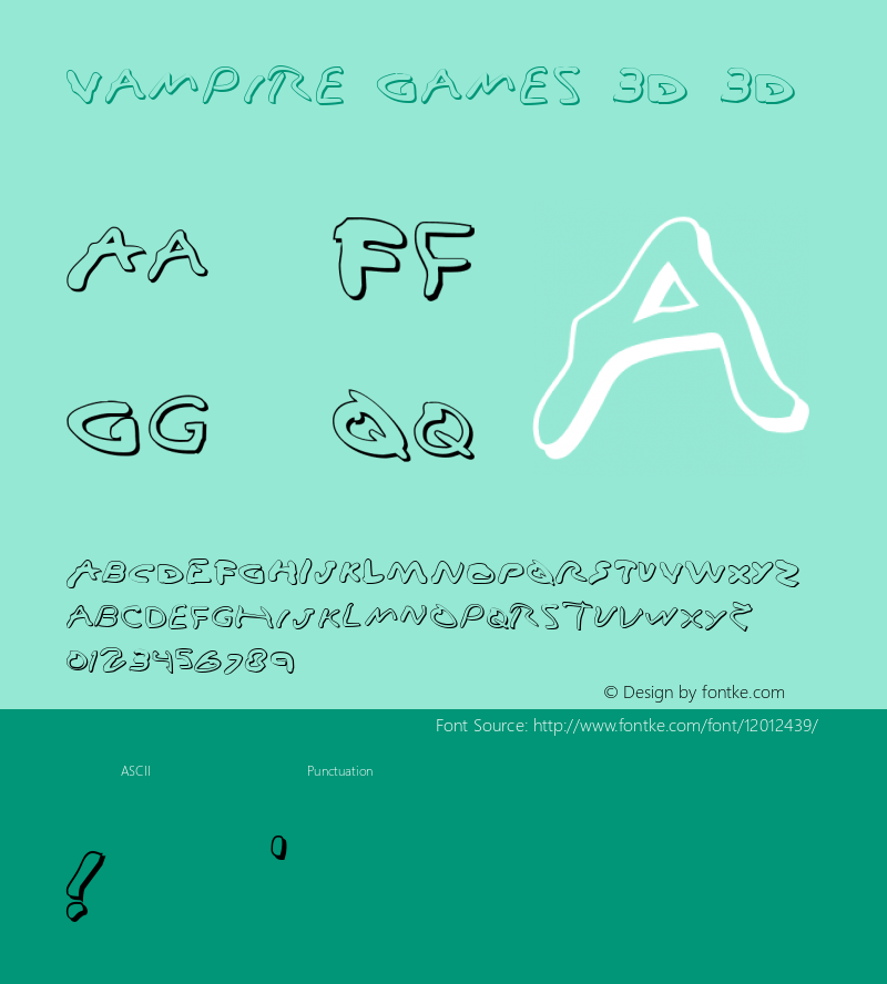 Vampire Games 3D 3D Version 1.0图片样张