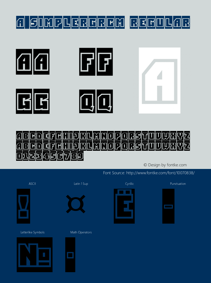 a_SimplerGrCm Regular 01.03图片样张