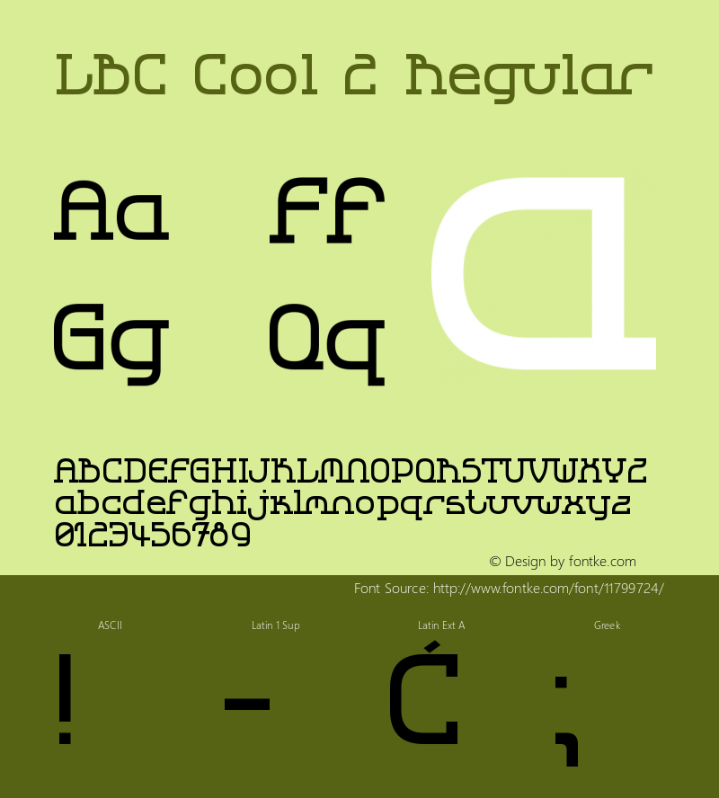 LBC Cool 2 Regular Version 2.00, Dec. 2003图片样张