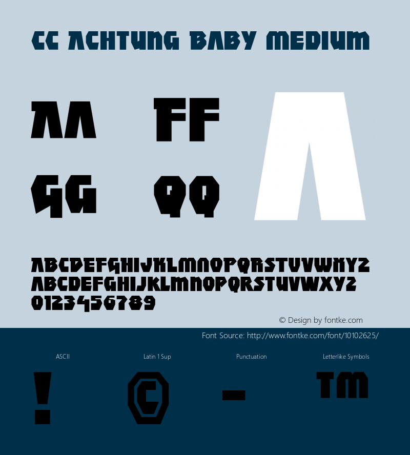CC Achtung Baby Medium 001.000图片样张