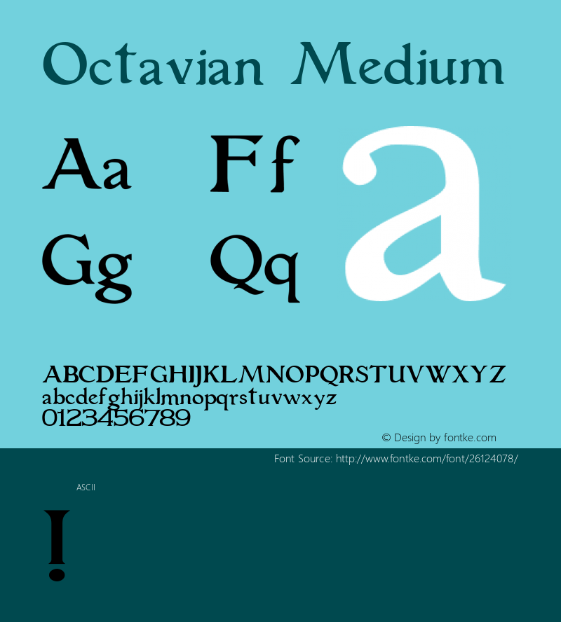 Octavian 001.000图片样张