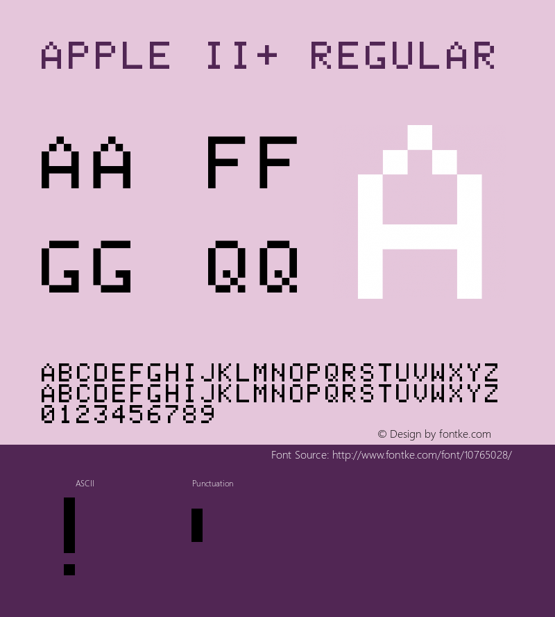 Apple II+ Regular Version 1.0图片样张