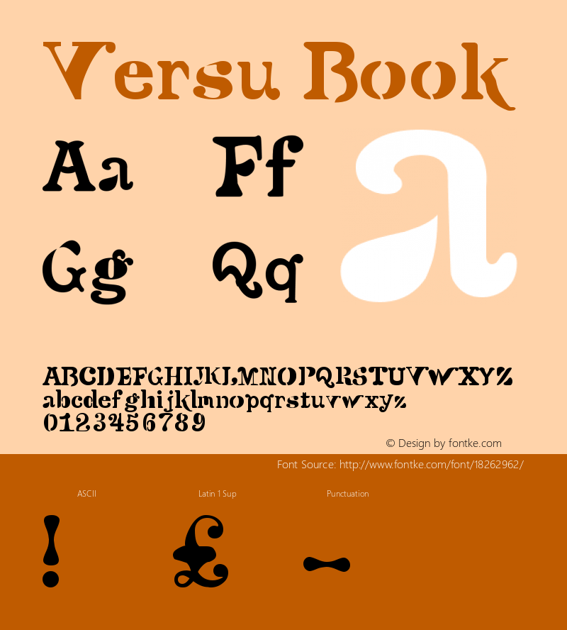 Versu Book Version Macromedia Fontograp图片样张