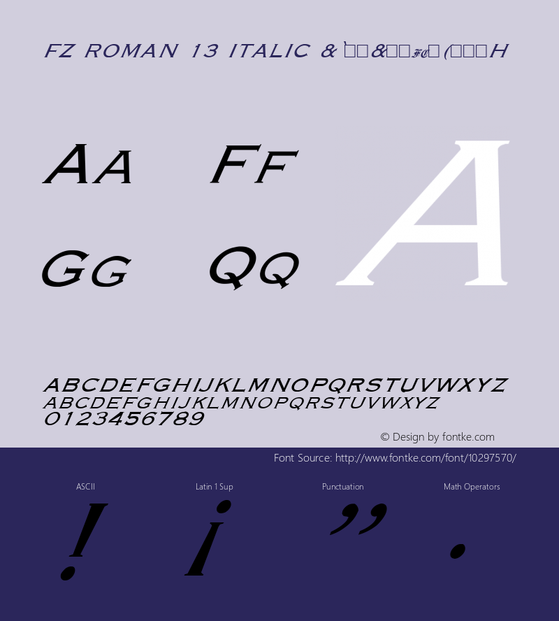 FZ ROMAN 13 ITALIC &•Å&ÿ–(H 1.0 Wed Jan 26 22:03:16 1994图片样张