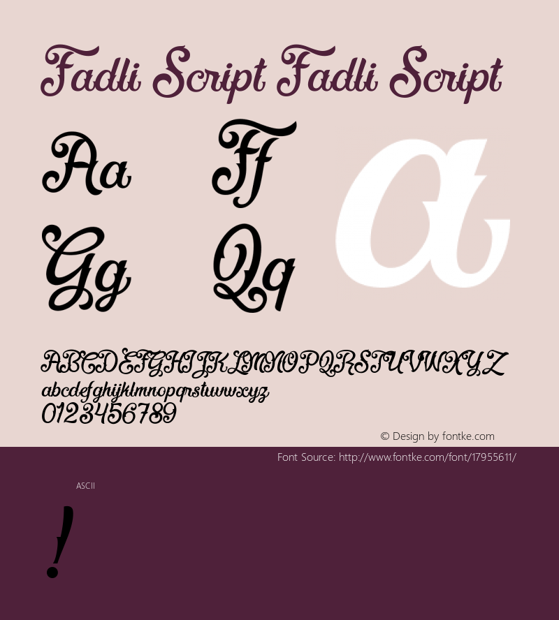 Fadli Script Fadli Script Version 1.00 February 27, 2015, initial release图片样张