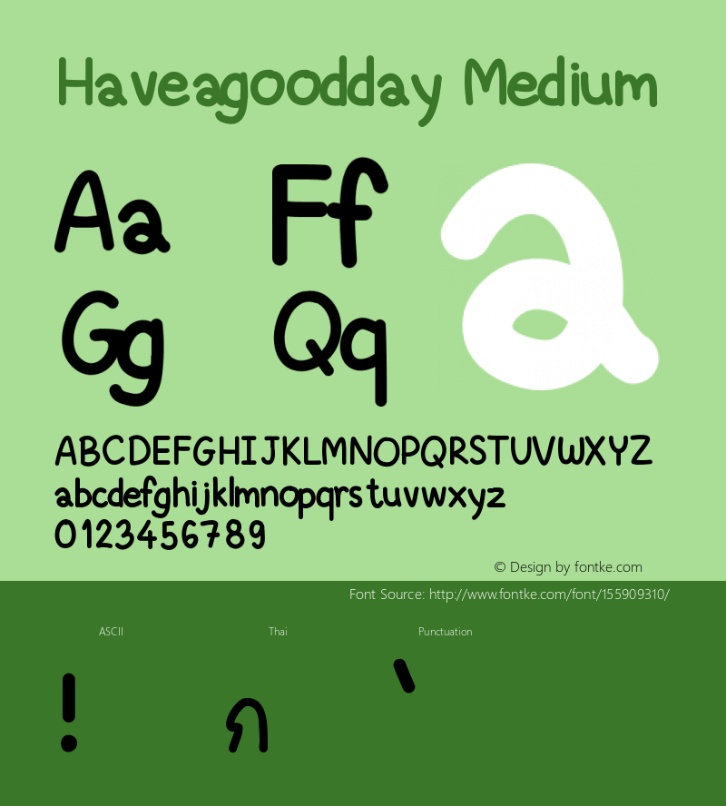 Haveagoodday Version 001.000图片样张