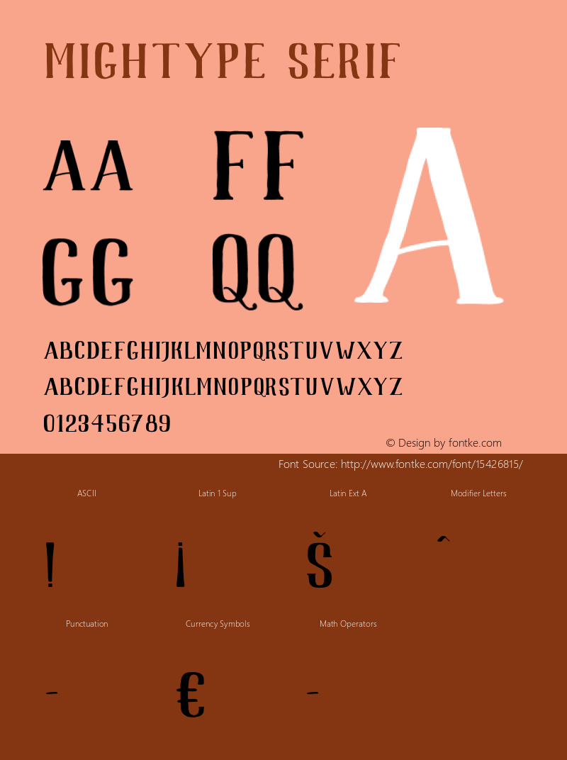 Mightype Serif 1.000图片样张