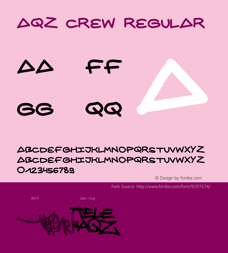 AQZ crew Regular Version 1.000;PS 001.001;hotconv 1.0.38图片样张