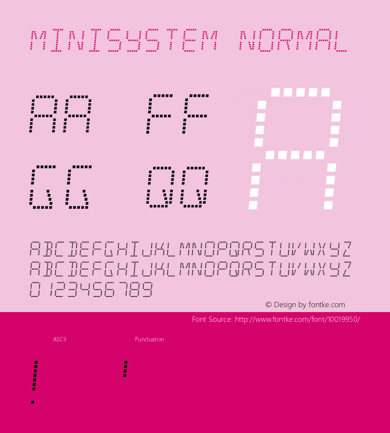 Minisystem Normal 1.0 Thu Apr 03 20:40:11 1997图片样张