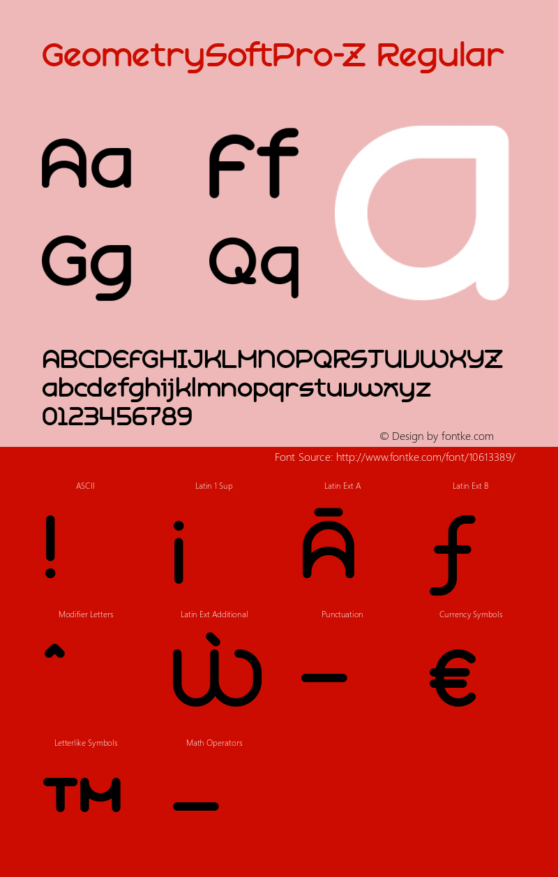 GeometrySoftPro-Z Regular Version 1.000;com.myfonts.cheapprofonts.geometry-soft-pro.regular-z.wfkit2.3jRM图片样张