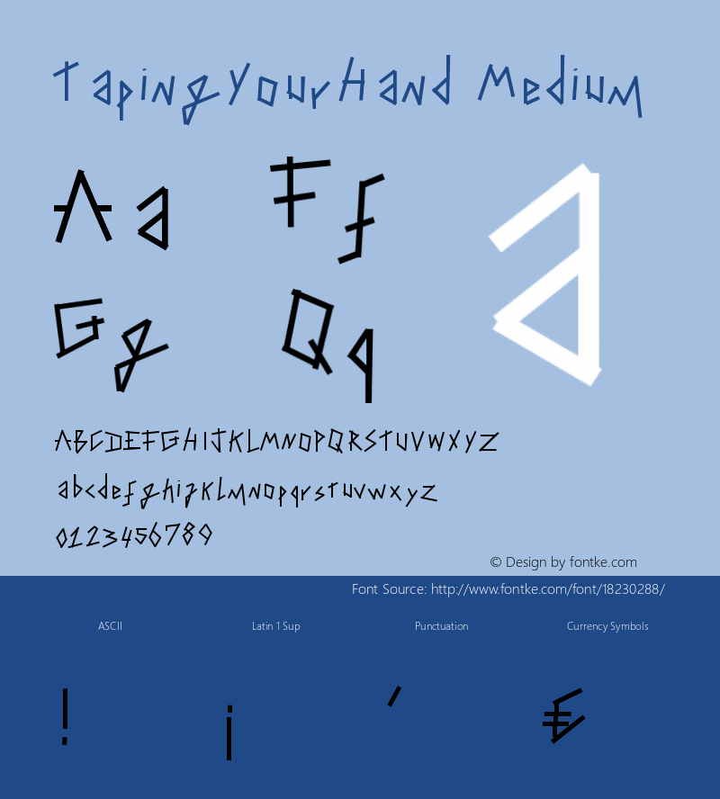 TapingYourHand Medium Version 001.000图片样张