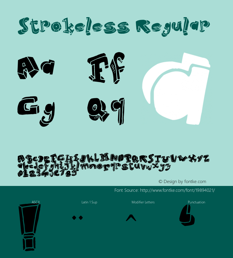 Strokeless Version 1.00 October 24, 2010, initial release图片样张