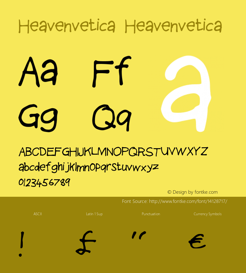 Heavenvetica Heavenvetica Version 001.000图片样张