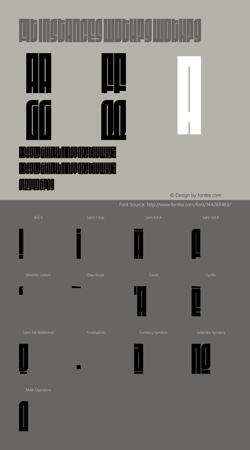 Fit Instances wdth79 Version 1.0图片样张