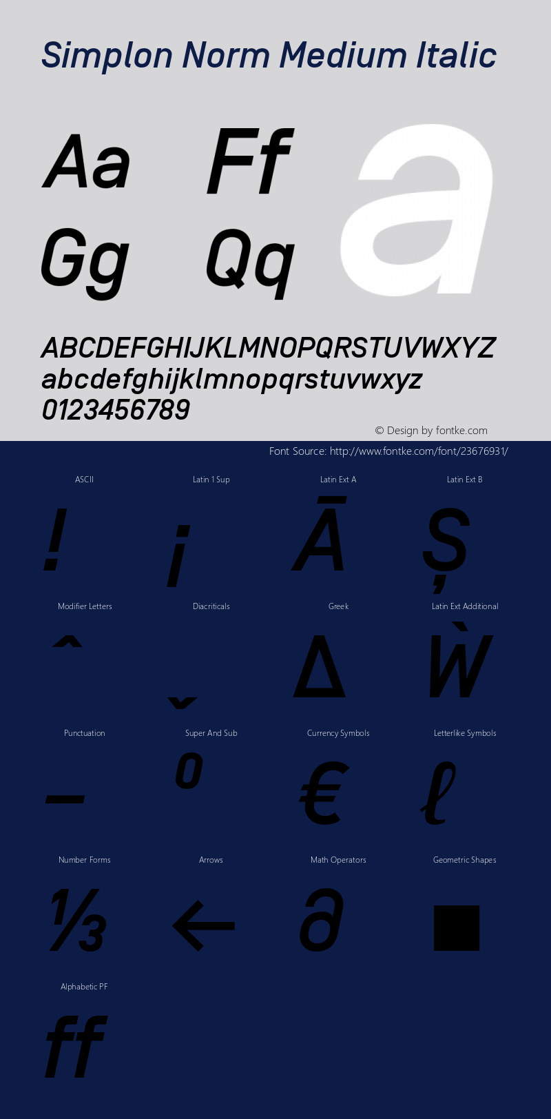 Simplon Norm Medium Italic Version 2.001图片样张