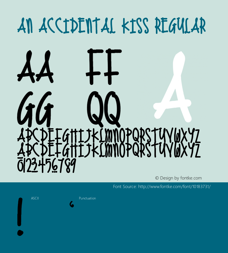 An Accidental Kiss Regular Version 1.01 May 3, 2006图片样张