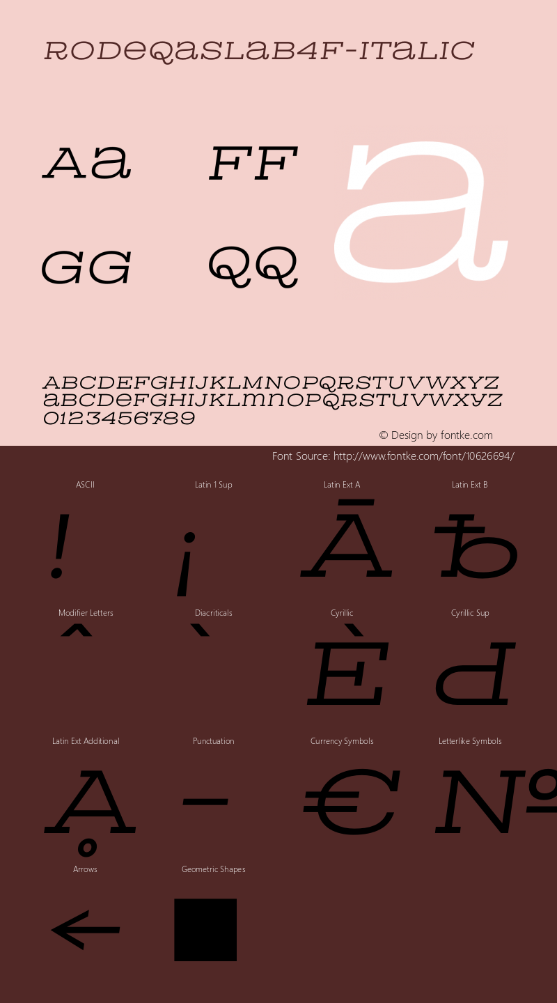 RodeqaSlab4F-Italic ☞ 1.0;com.myfonts.easy.4thfebruary.rodeqa-slab-4f.italic.wfkit2.version.3Aye图片样张