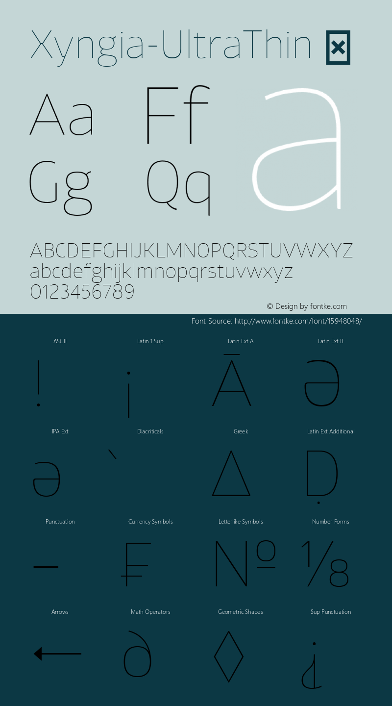 Xyngia-UltraThin ☞ Version 1.000;PS 001.000;hotconv 1.0.88;makeotf.lib2.5.64775;com.myfonts.easy.rohh.xyngia.ultra-thin.wfkit2.version.4vnM图片样张