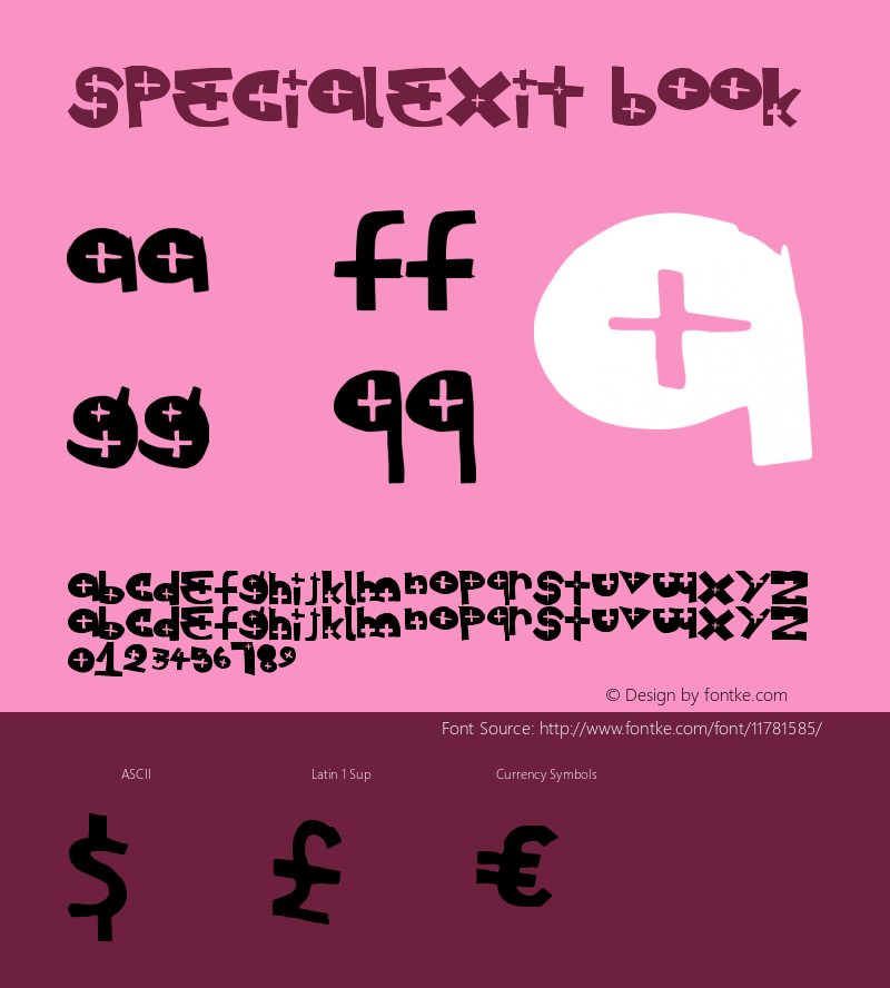 SpecialExit Book Version 1.00 March 21, 2013,图片样张