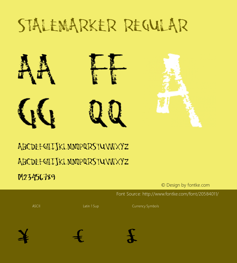 StaleMarker Version 1.00 January 19, 2015, initial release图片样张