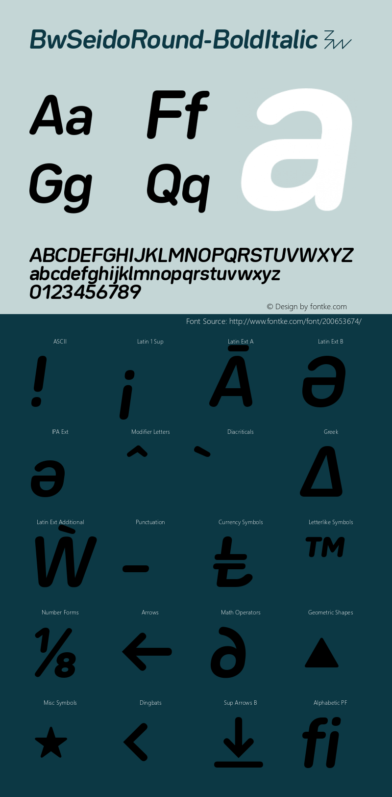☞Bw Seido Round Bold Italic Version 1.000; ttfautohint (v1.5);com.myfonts.easy.branding-with-type.bw-seido-round.bold-italic.wfkit2.version.5crj图片样张