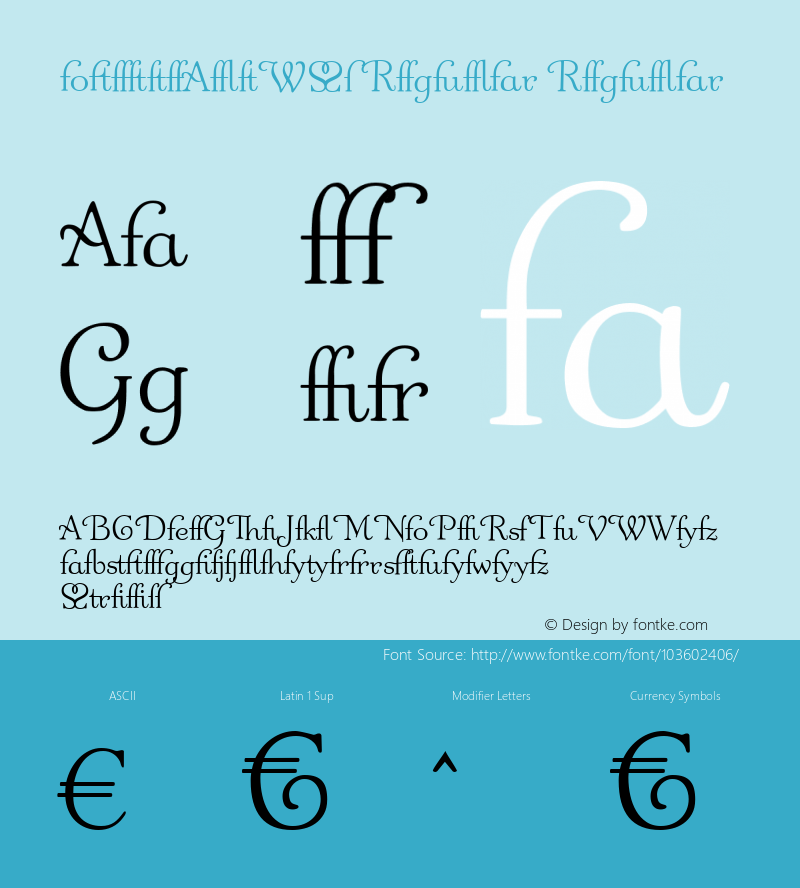 Odette Alt W05 Regular Version 1.00图片样张