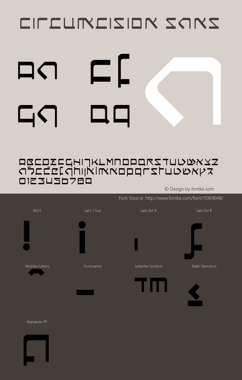 Circumcision Sans Version 001.000图片样张