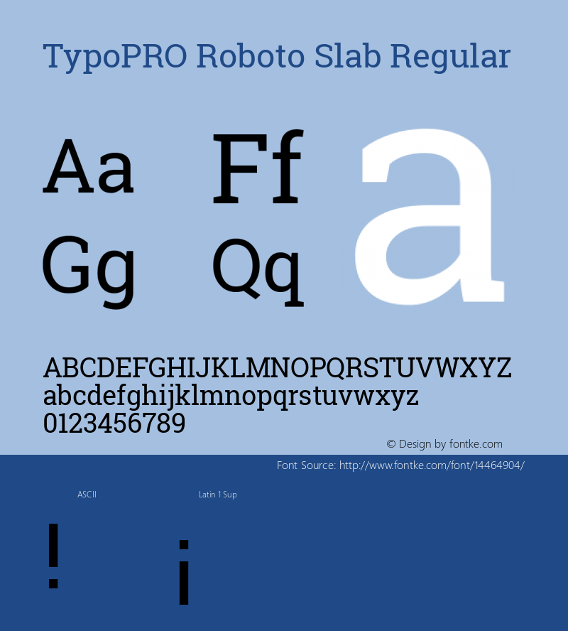TypoPRO Roboto Slab Regular Version 1.100263; 2013; ttfautohint (v0.94.20-1c74) -l 8 -r 12 -G 200 -x 14 -w 