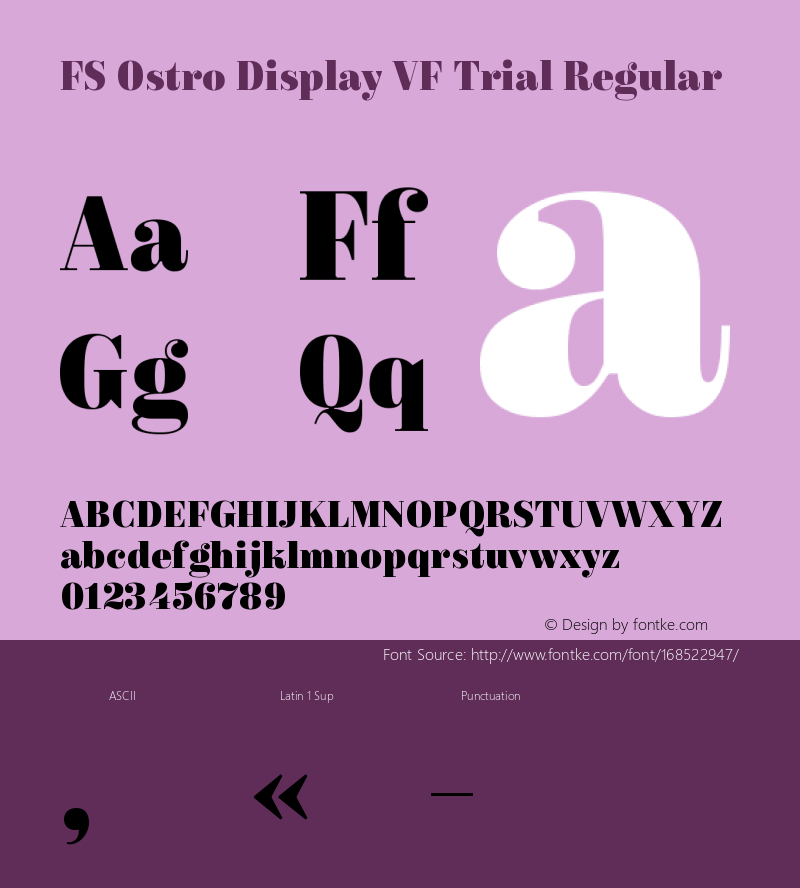 FS Ostro Display VF Trial Regular Version 1.001图片样张