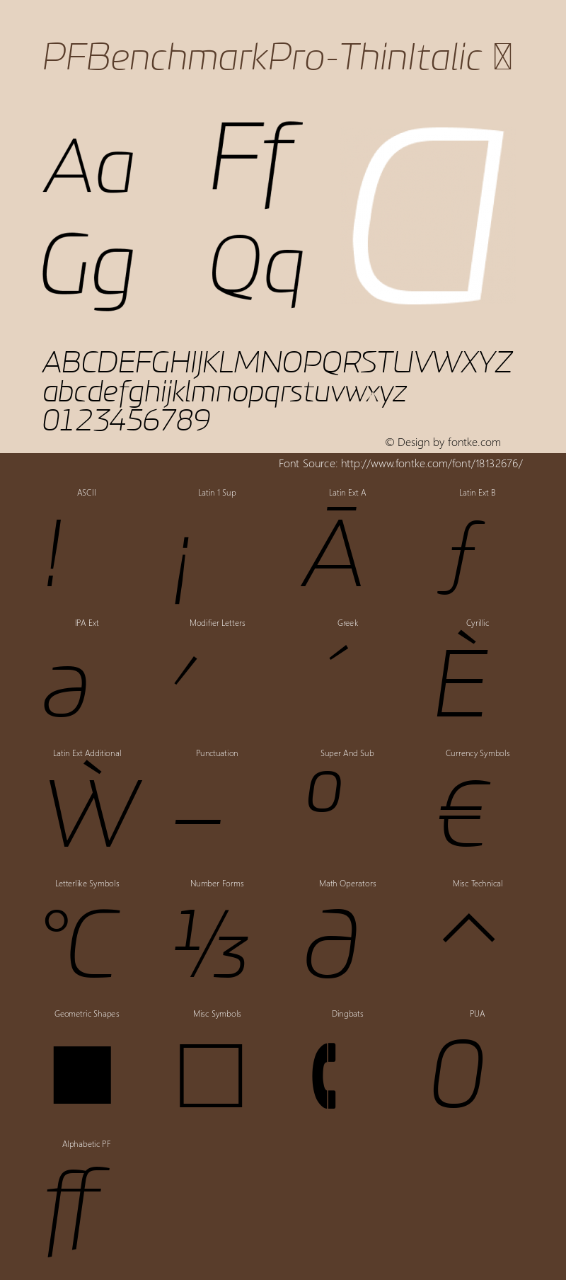 PFBenchmarkPro-ThinItalic ☞ Version 1.000;com.myfonts.easy.parachute.pf-benchmark-pro .thin-italic.wfkit2.version.4jRJ图片样张