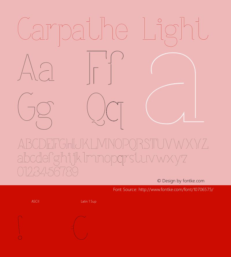 Carpathe Light Version 001.000图片样张