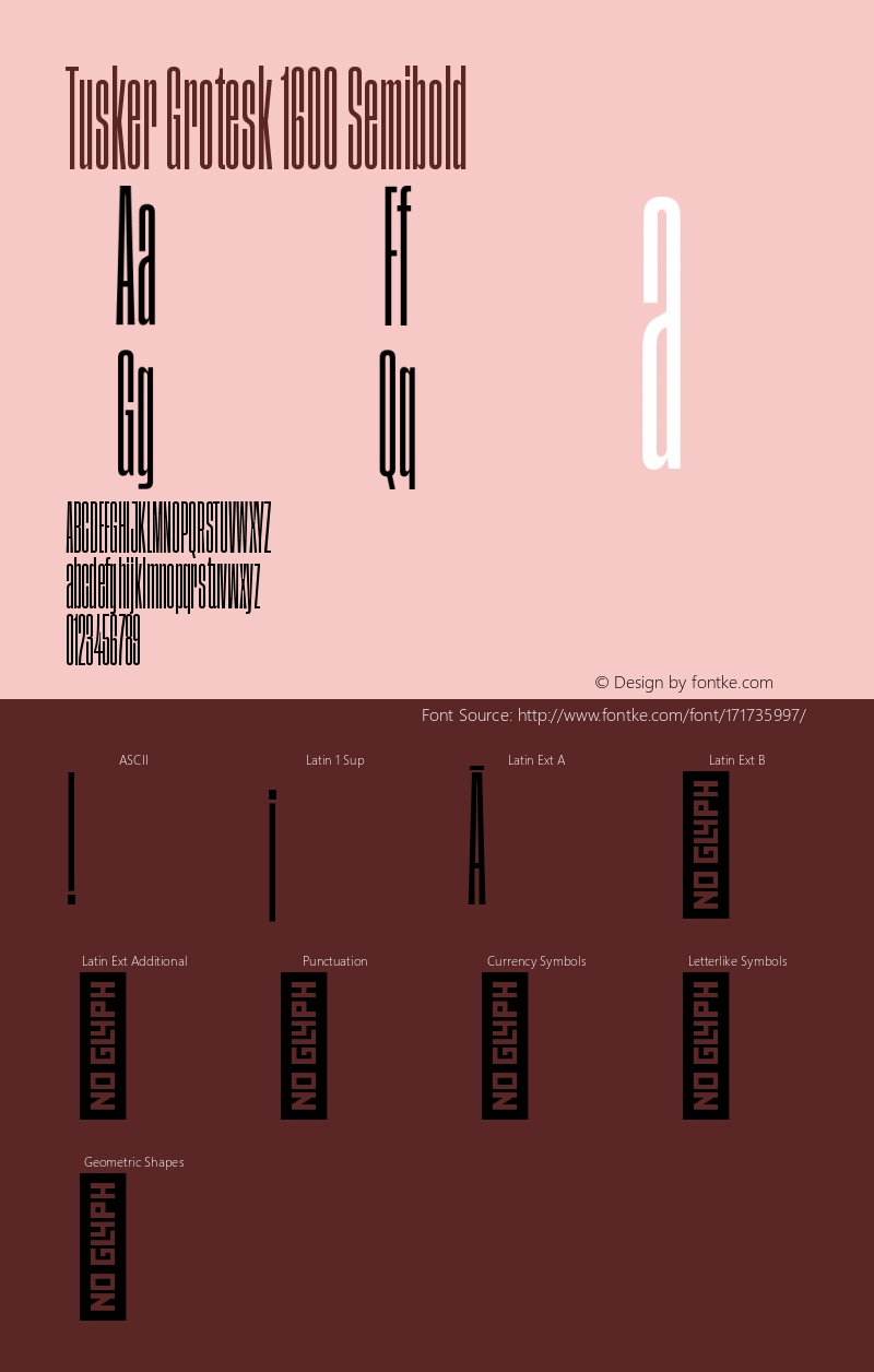 Tusker Grotesk 1600 Semibold 1.000图片样张