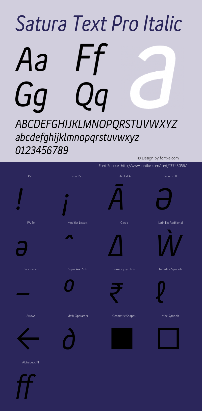 Satura Text Pro Italic Version 1.100图片样张