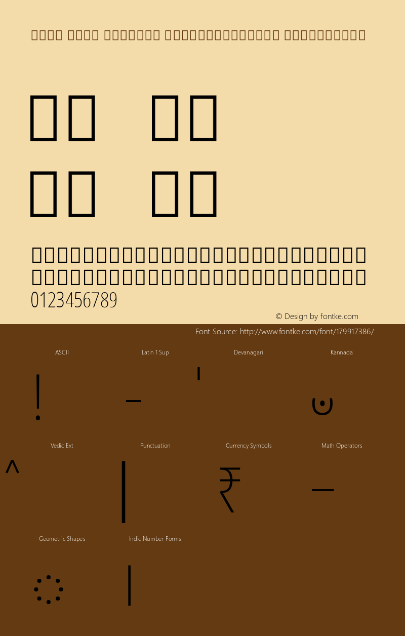 Noto Sans Kannada ExtraCondensed ExtraLight Version 2.001; ttfautohint (v1.8.4) -l 8 -r 50 -G 200 -x 14 -D knda -f none -a qsq -X 