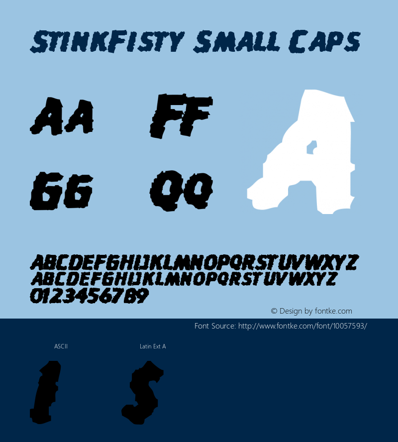 StinkFisty Small Caps Smelly图片样张